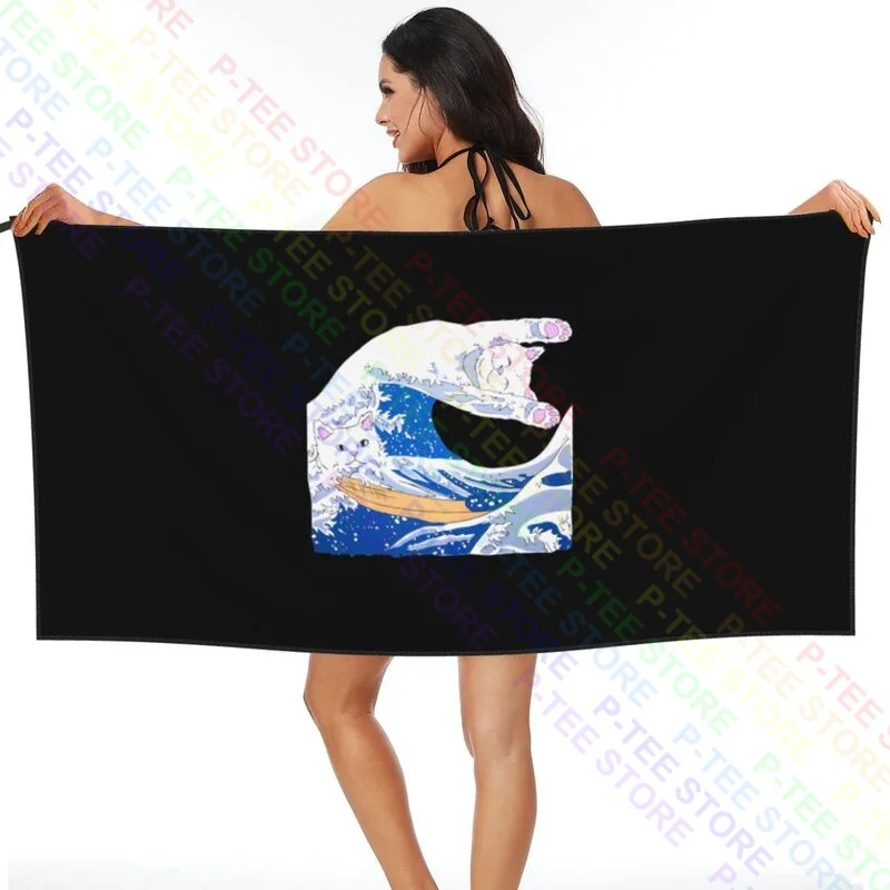 Genuine Rip Cat Dip Great Wave Quick dry Towel Soft Bathrobe Personalized