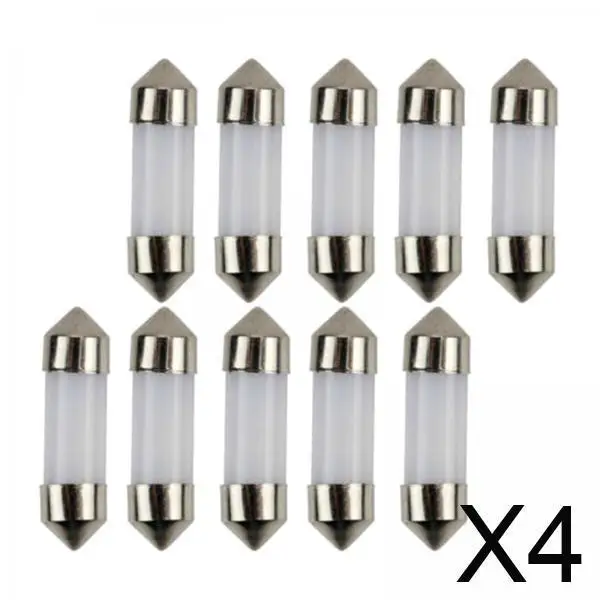 

Светодиодные внутренние автомобильные фонари с высоким люменом, керамический материал, белый купол, лампа для чтения карт, универсальная, подходит для освещения автомобиля