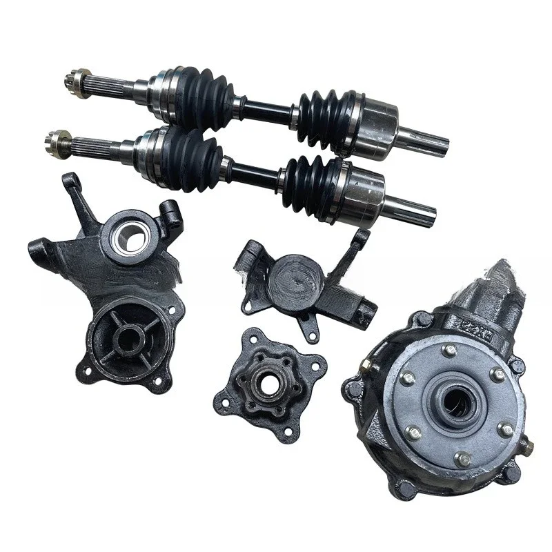 

Modified Kart Accessories 4WD Beach Motorcycle Front Drive Kit Tooth Bag Ball Cage Drive Shaft Croissant Flange