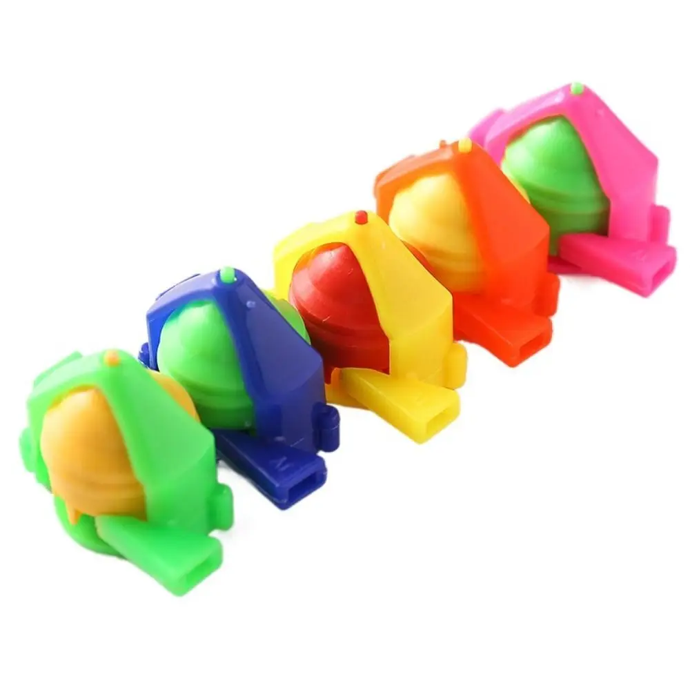 Rotating Gyro Gyroscope Whistling Gyroscope Double Port Whistle Whistle Spinning Top Toys Plastic Colorful Kids Children Toys