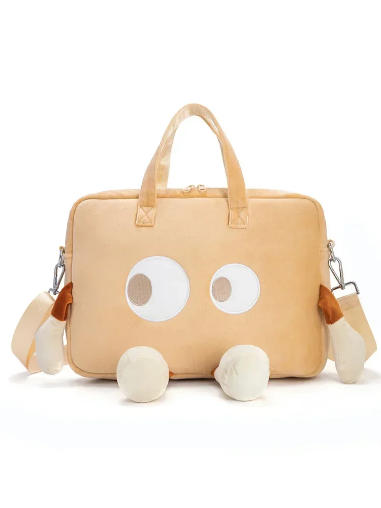 Big eyes cute computer bag women's handbag suitable for HP game book 15.6 inch R7000 Lenovo R9000 Savior 16 inch shoulder bag Hu