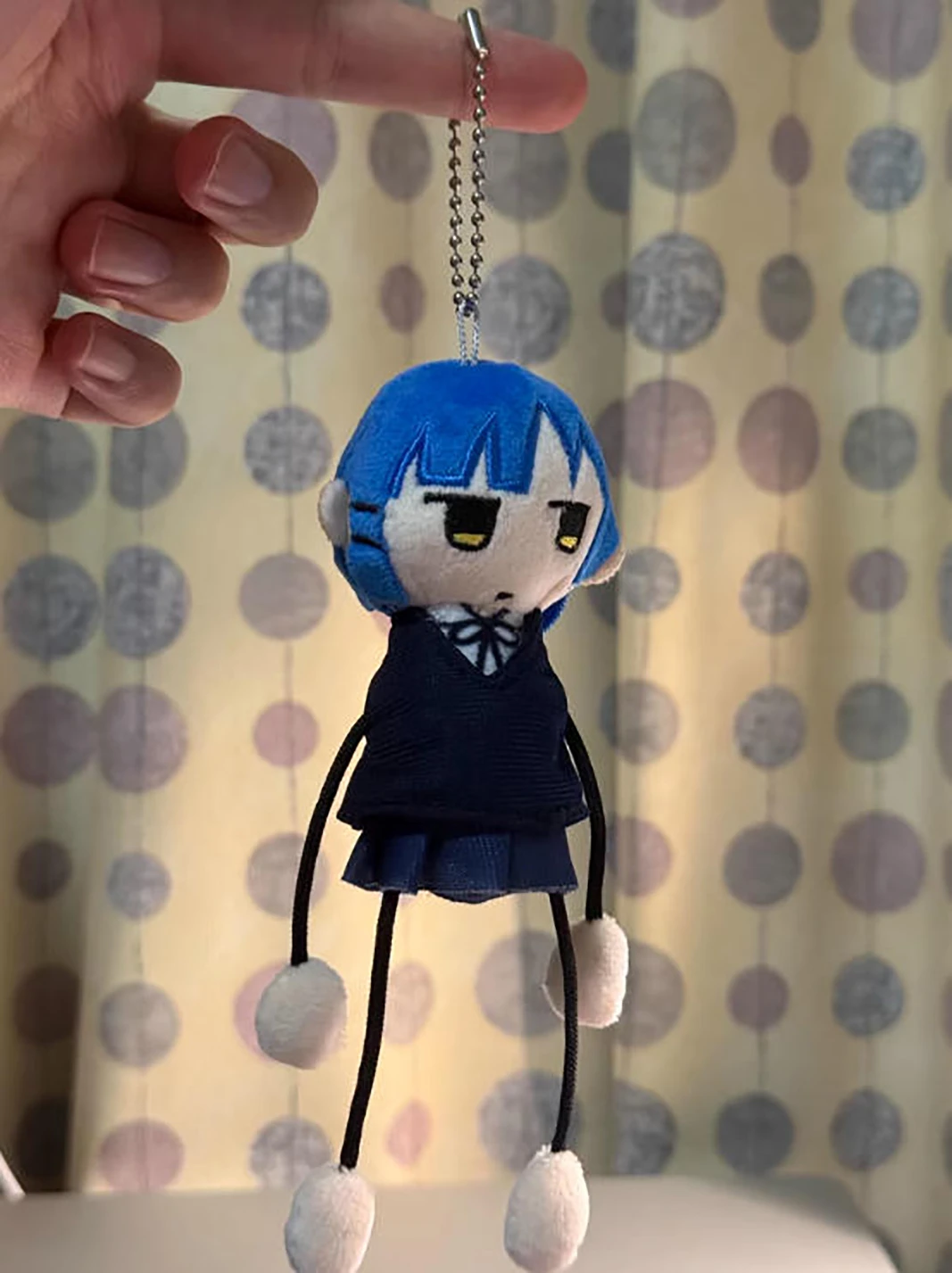 10cm Cotton Pendants Cos Anime Bocchi The Rock Hitori Gotou Ryou Yamada Cotton Doll Toys Keychain Pendant Dolls Children's Gifts