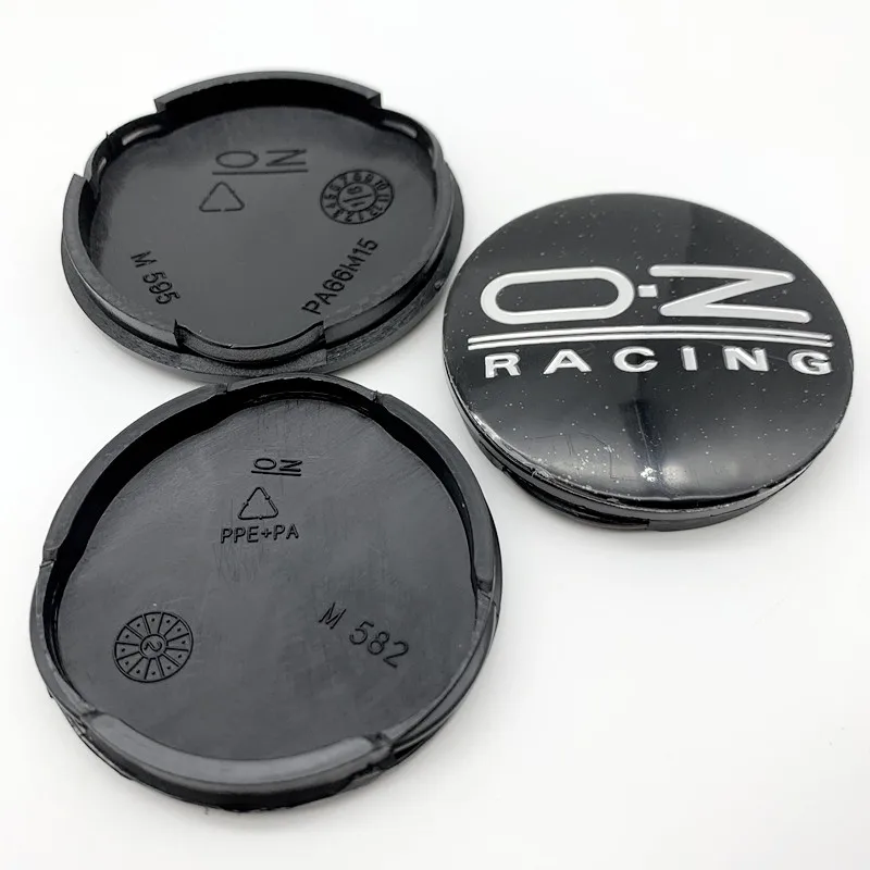 OZ Car Sticker 4pcs 55mm M582/62mm M595  Wheel Center Cap O.Z OZ Racing Sport Emblem Rim Hubcap Cover Badge Styling Accessories