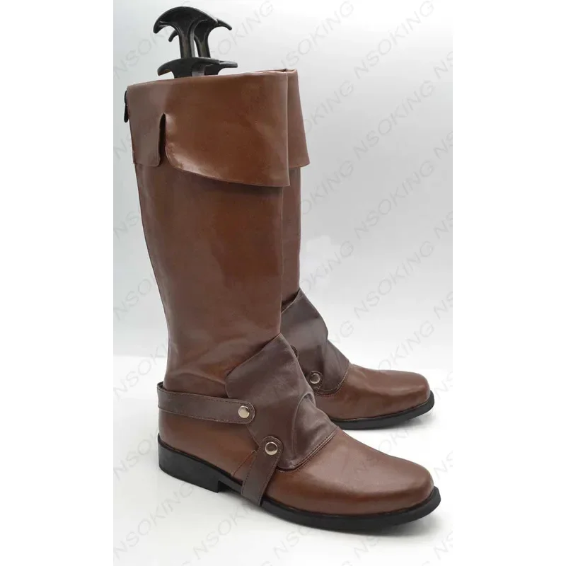 

DY20Flynn Rider Cosplay Shoes Game Boots High Quality Custom-made25