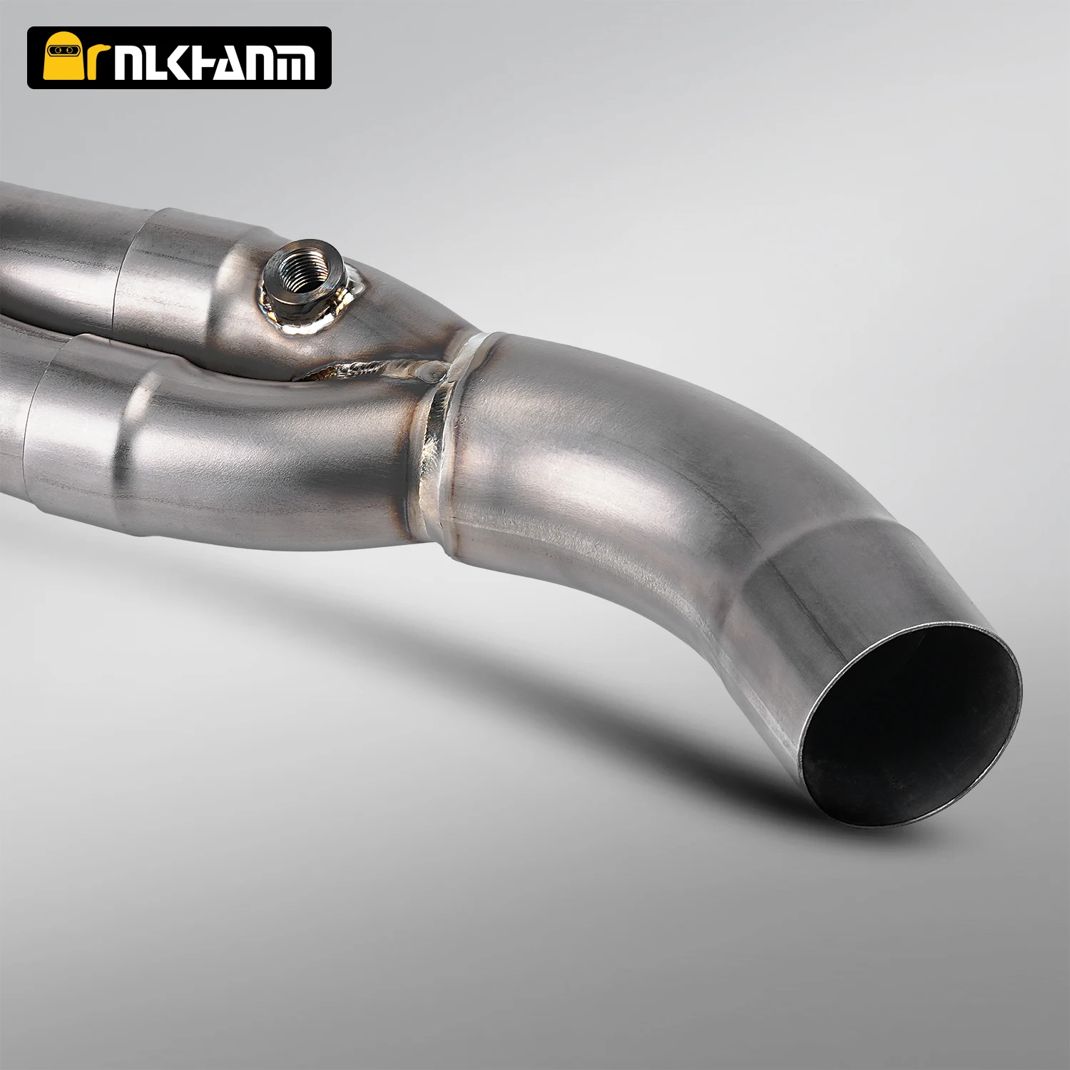 الانزلاق على لسوزوكي V-STROM 650/650 XT DL650 DL 650 XT 2017-2022 دراجة نارية العادم الأوسط وصلة الأنابيب Ti. سبيكة العيار الأصلي #3