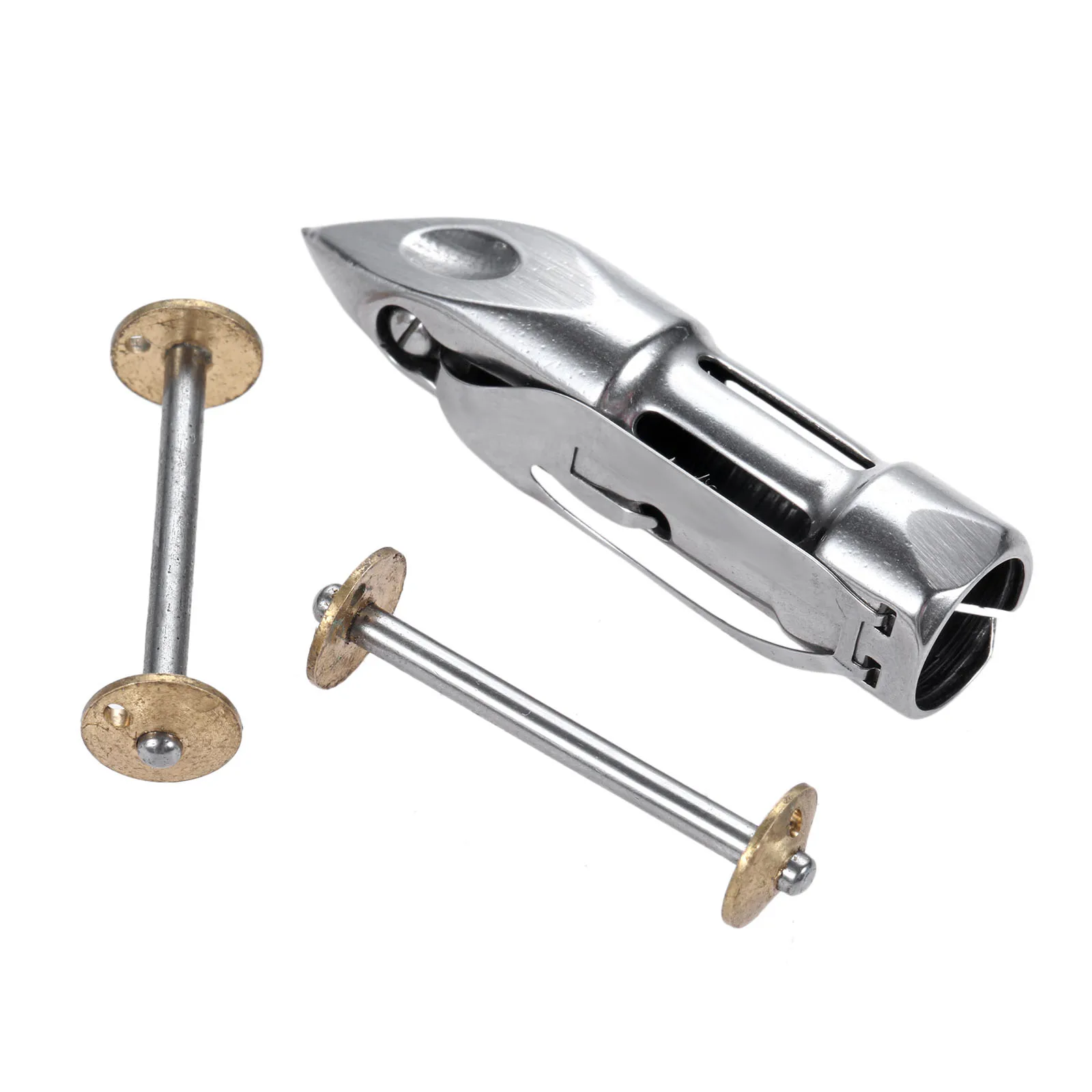 4 Pezzi Cassa della Bobina della Macchina, Custodie per Bobine in Acciaio Inossidabile per Macchine da Cucire, Compatibili con Macchine di Classe 15 a