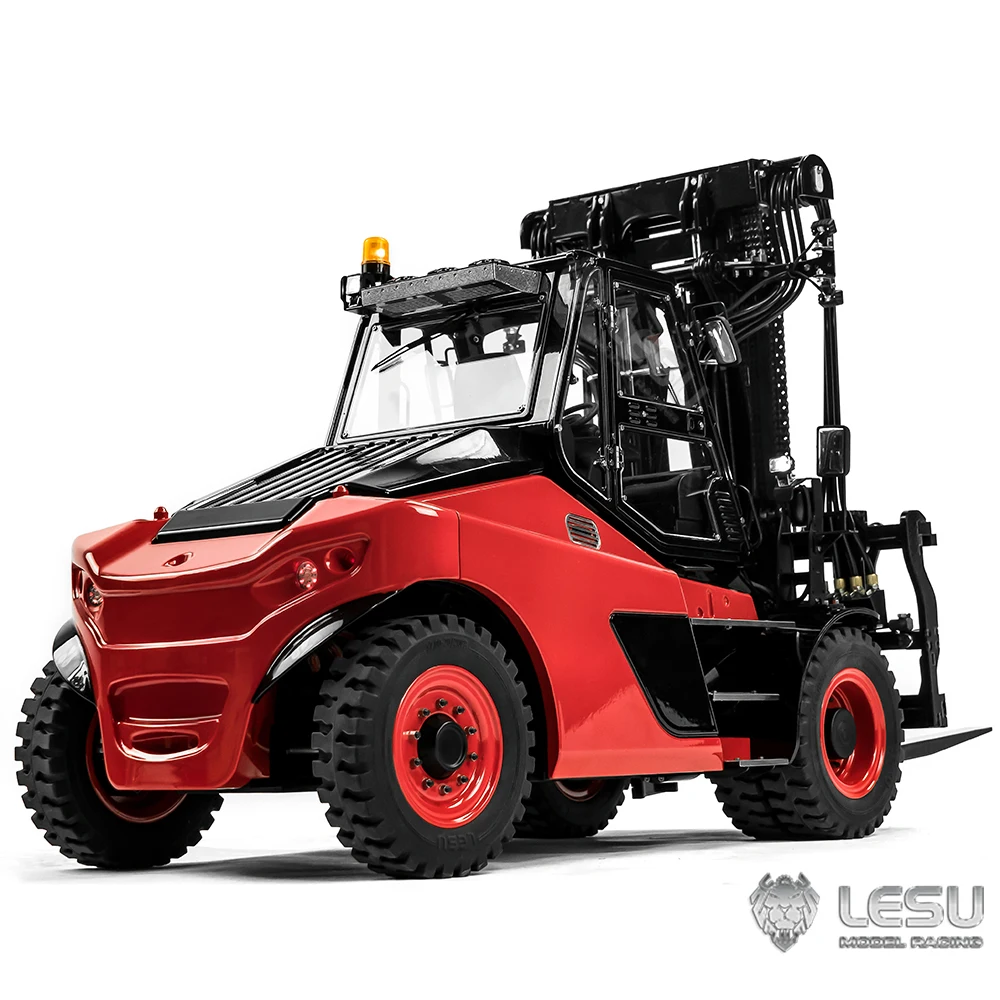 

Игрушки LESU Aoue-LD160S 1/14 RC гидравлический вилочный погрузчик металлический RTR с дистанционным управлением ST8, грузовики, модель автомобиля со звуковым колесом, подарки TH23511