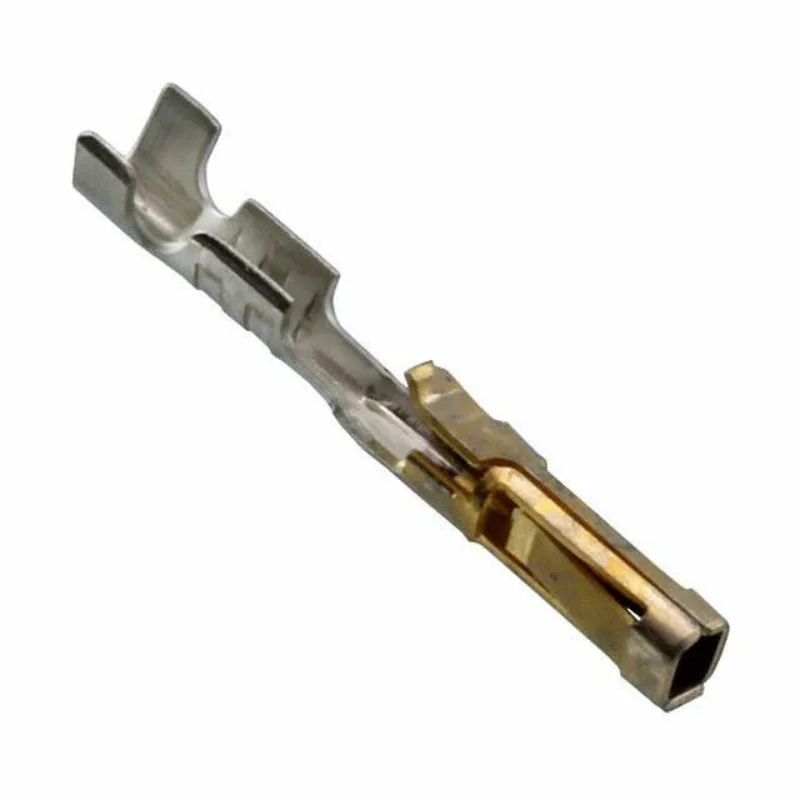 （100pcs）0016020082 SL Crimp Terminal Series 70058 Female 24-30 AWG with 0.38µm Selective Gold (Au) Plated Contact Reel 16020082