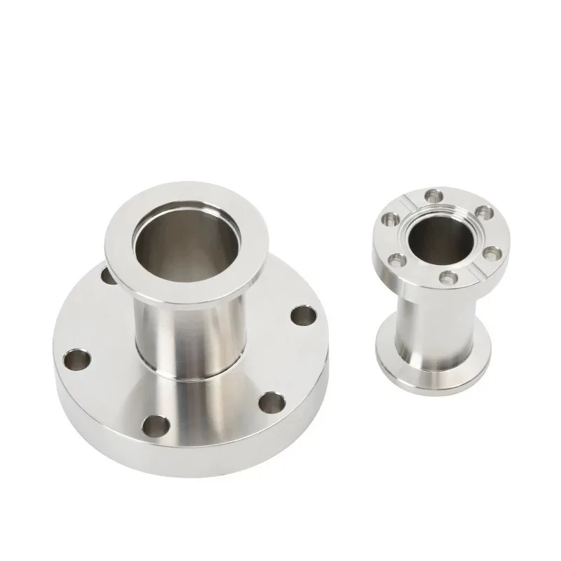 CF to KF High Vacuum Flange Adapter Accessories Conversion Straight-Through Reducer Knife-Edge Flange KF16 CF16