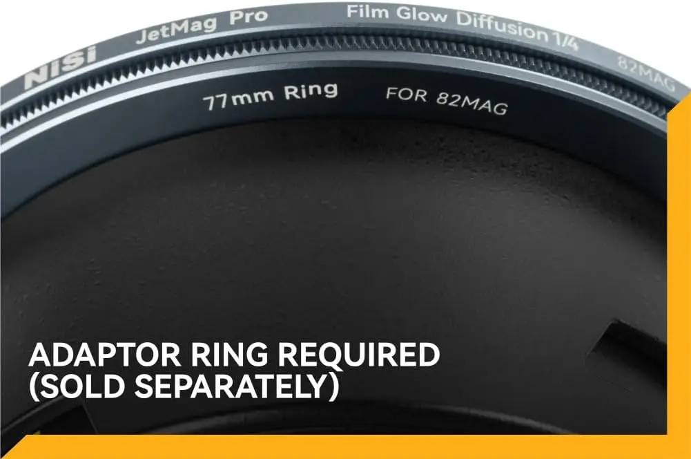 JetMag Pro System NiSi Film Glow 1/4 82MAG Filter Double Sided Nano Coating Anti Reflective Eliminate Ghost Image For Bright Sun