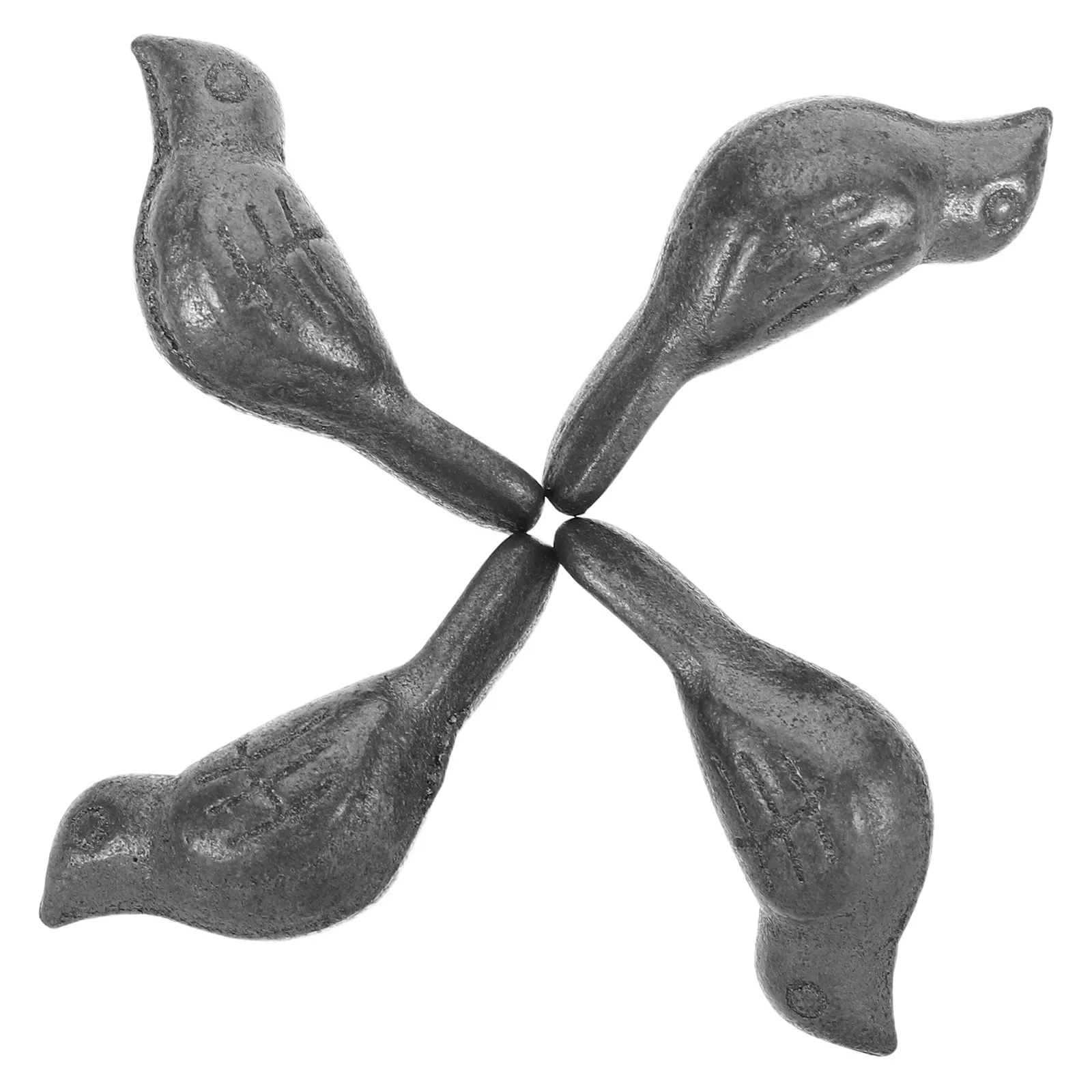 4Pcs Cast Iron Animal Cooking Tool Reusable Iron Supplement Dietary Enhancer Kitchen Tool Safe for Pregnant Women Athletes