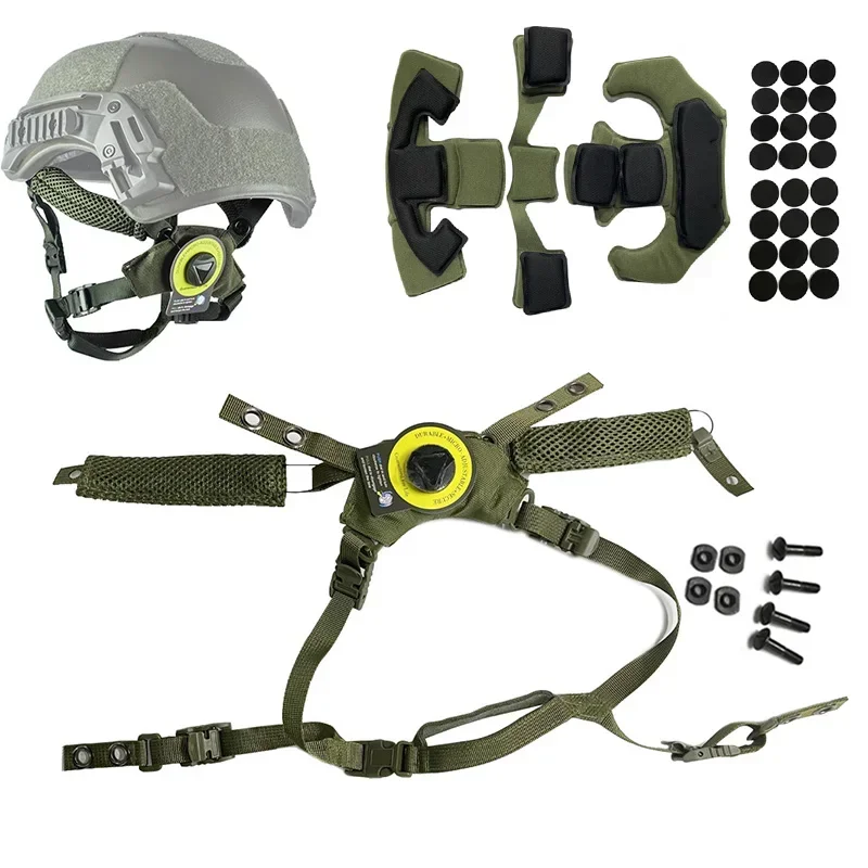 Team Wendy Helmet Hanging Suspension System Chin Strap for Team Wendy FAST MICH Tactical Airsoft Helmet Accessories