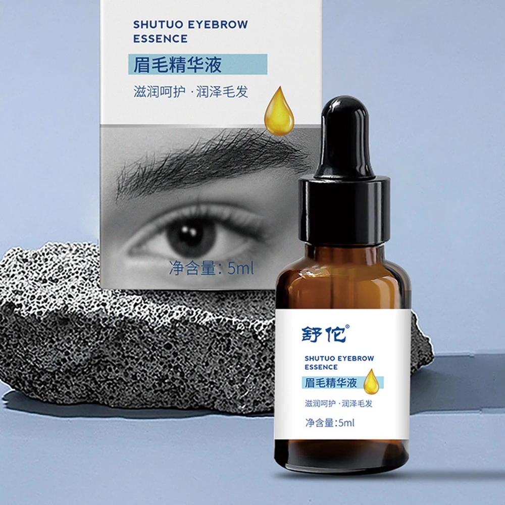 Suero de pestañas para cejas, crecimiento rápido del cabello, productos antipérdida de pelos, previene la calvicie, más grueso, alargamiento, maquillaje de cejas