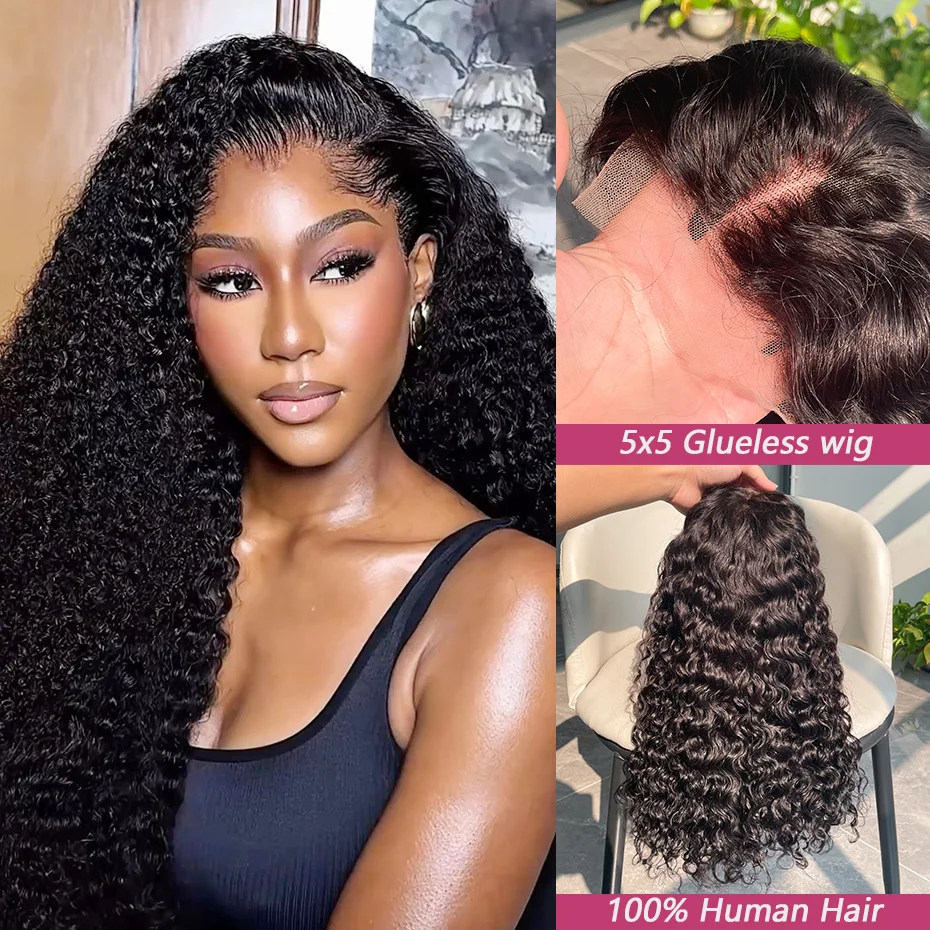 

Парик-боб 5x5 Glueless Water Wave Lace Front из 100% натуральных человеческих волос, 13x4, влажные и волнистые, вьетнамские, необработанные, супер двойной вытяжки, 14, 16, 18 дюймов