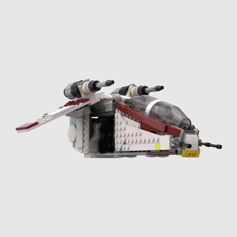 355 pçs moc república gunship leat i alternativa estrela batalha modelo blocos de construção presente natal diy brinquedo idéia tijolo crianças aniversário