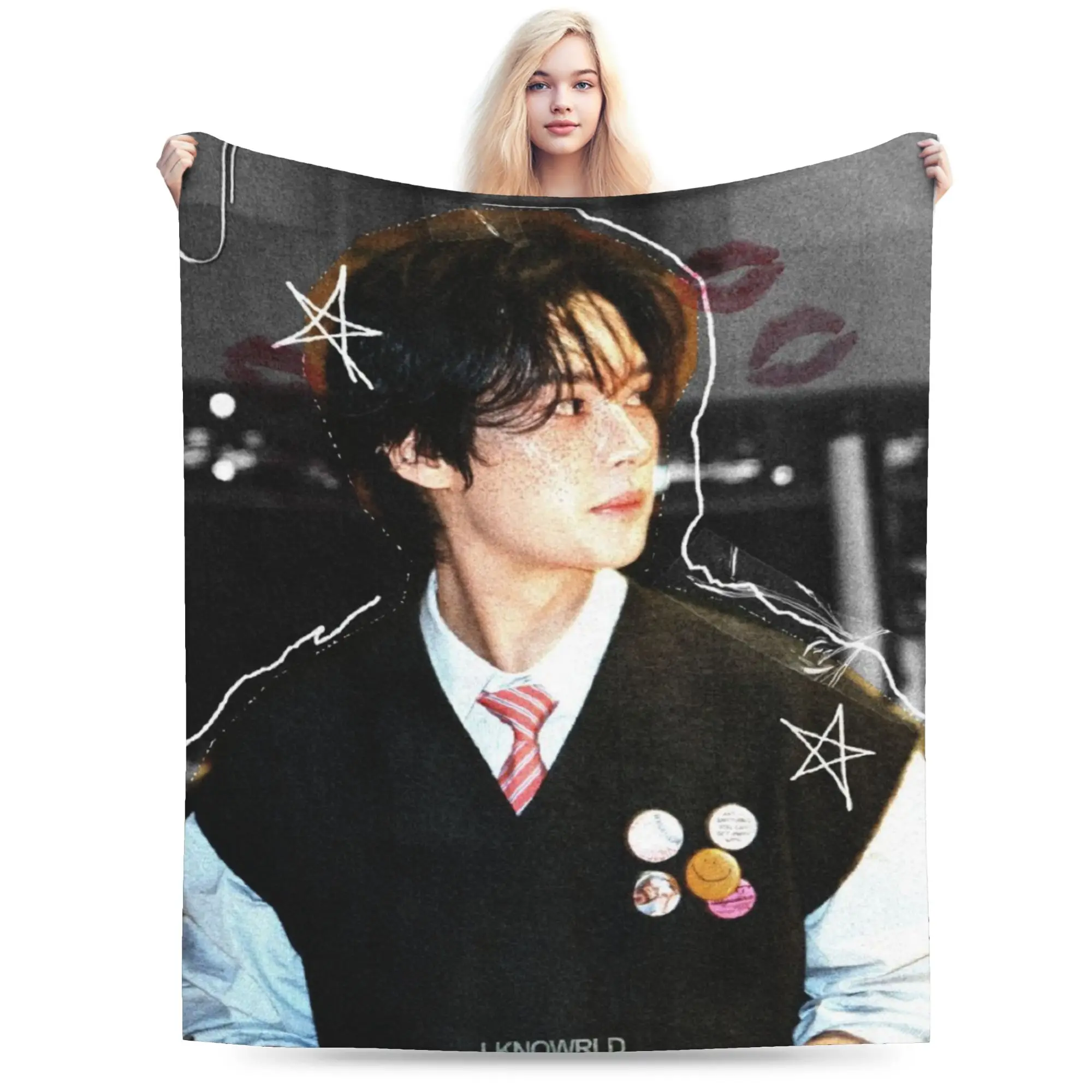 New Arrival Lee know  Blanket Soft Coral Fleece Plush  Relax Throw Blankets Machine Washable