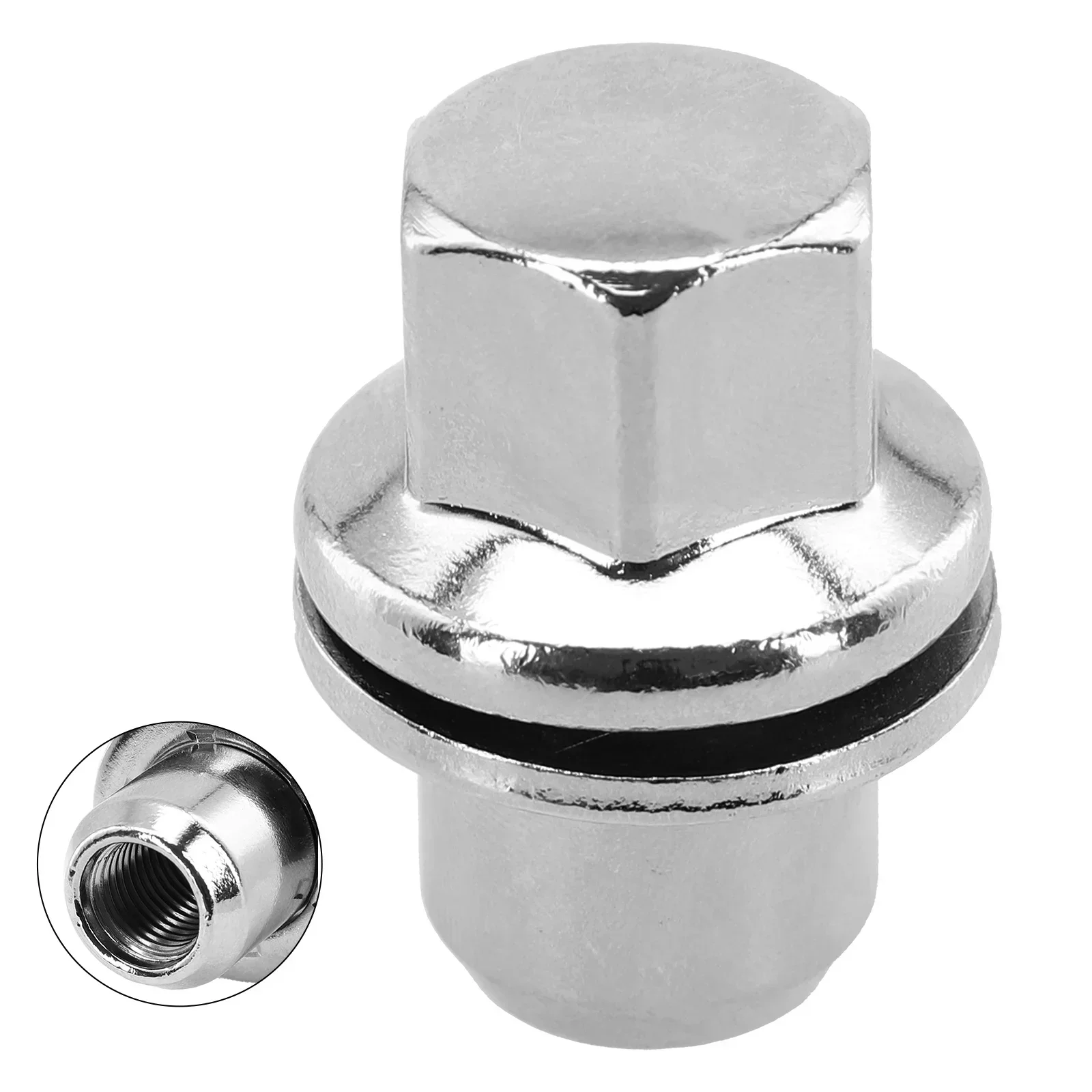 1pc Wheel Nut For Range -Rover Sport L322 L405 L494 OEM 22mm Hex M14x1.5 Durable Chrome Plating Solid Tire Screw Hub Nut