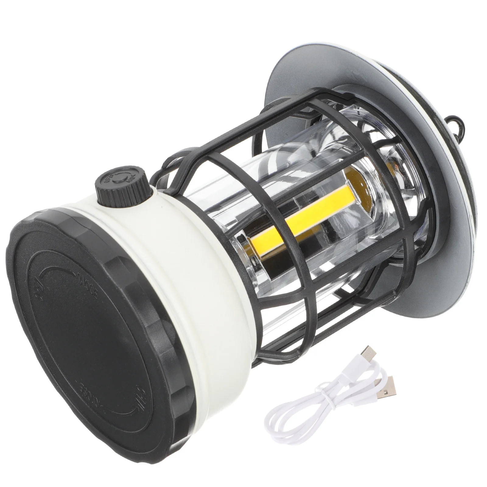 المحمولة الرجعية التخييم مصباح مقاومة للاهتراء مصباح خيمة سطوع قابل للتعديل في الهواء الطلق خيمة ملحق يده التخييم مصباح #5