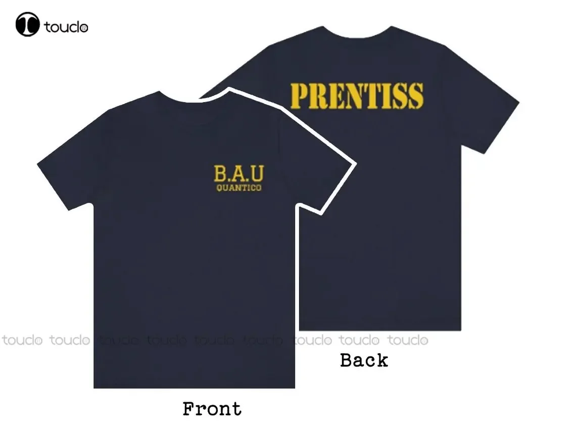 Bau Vintage Prentiss T-Shirt Front And Back Version Minds Tv Series T-Shirt Criminal Sweatshirt Prentiss Shirt Matthew Gray Reid