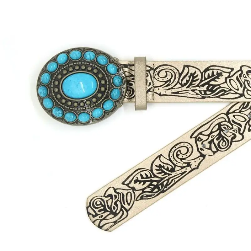 652F 허리 벨트 뜨거운 소녀 엠보싱 체인 펑크 벨트 바디 체인 드레스 무대