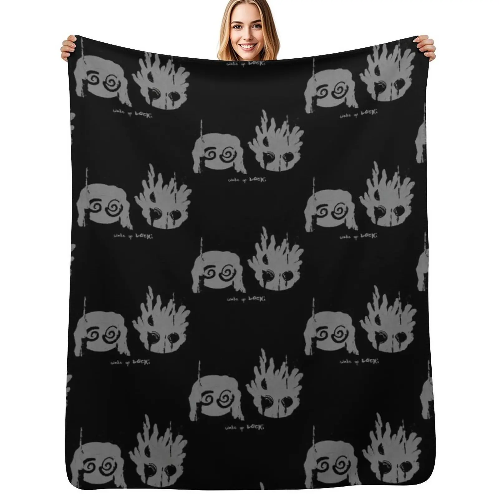 Lucki merch Throw Blanket All Season Lightweight Soft Blanket for Bed