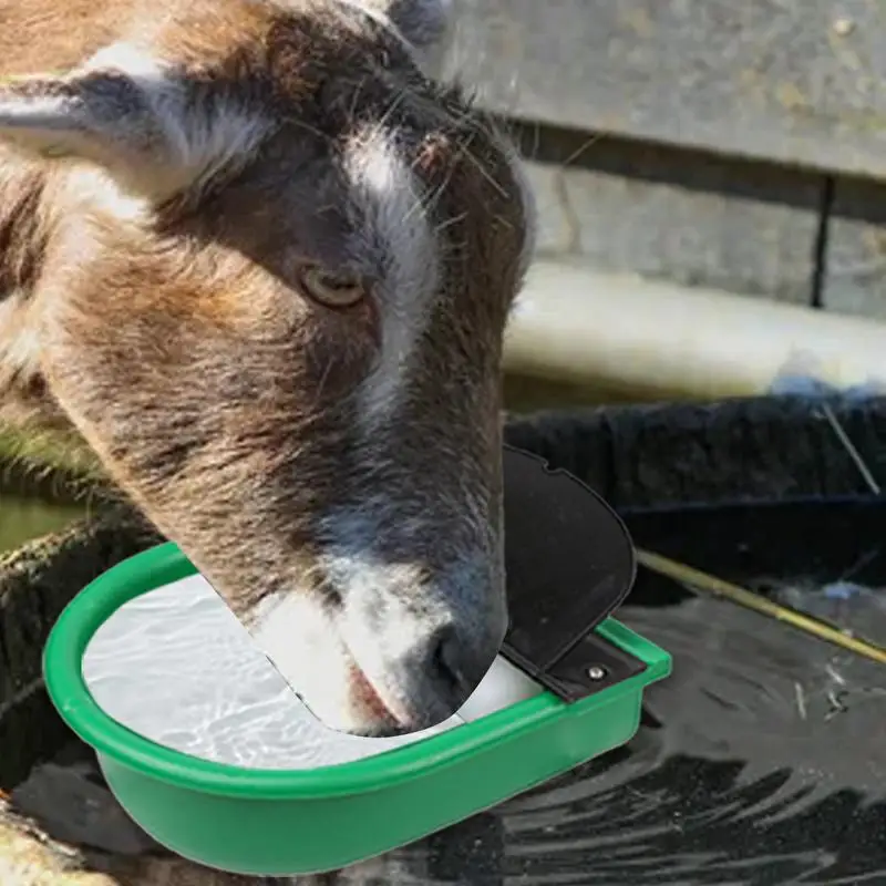 Animal Waterer Bowl For Goat Animal Sheep Automatic Drinking Water Feeder Bowl Horse Watering Supplies Cow Drinking Water Bowl