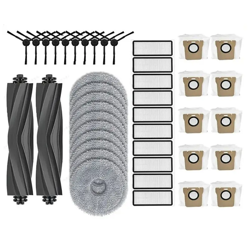 

A20F-подходит для Dreame Bot L20 Ultra/L20 Ultra, комплектные запасные части, запасные части, аксессуары, фильтр Hepa, швабра, мешок для пыли