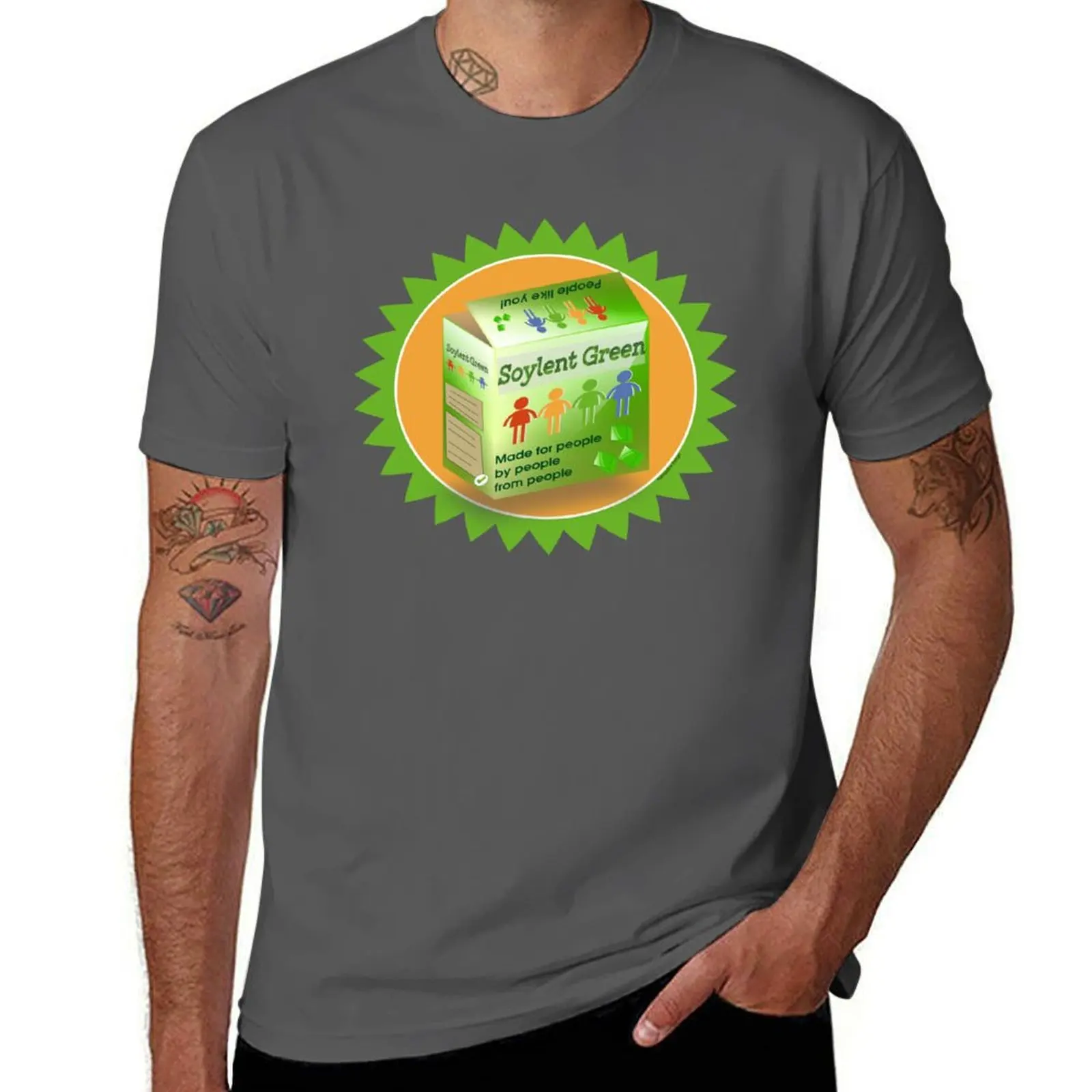 

Soylent Green - People like you! T-Shirt Holiday Casual Short Sleeve Top