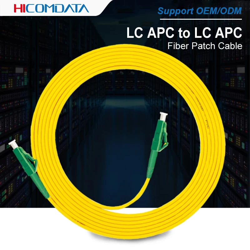 Imagem -06 - Cabo do Remendo da Fibra Ótica do Único Modo lc Apc sm 2.0 mm 3.0 mm 125um Ftth Jumper 1m 3m 5m 10m Peças 10