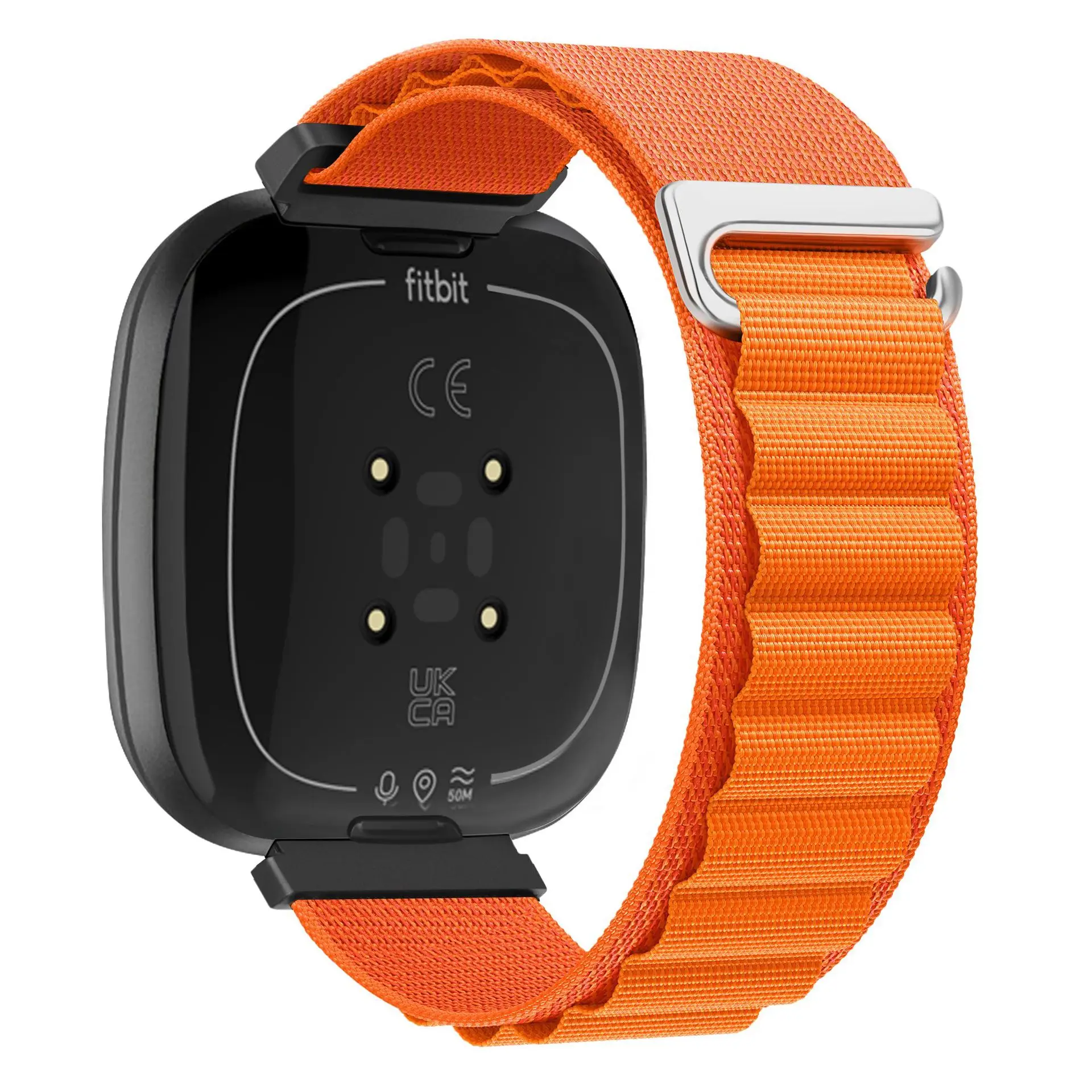 Cinturino in Nylon Alpine Loop per Fitbit Versa 4/3 cinturino sportivo di ricambio per Smartwatch per accessori Fitbit Sense 2/1