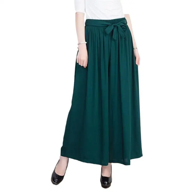 

Women Cotton Linen Pants High Waist Wide Leg Pants Solid Casual Trousers ropa de mujer pantalon pour femme Red Black Beige Green