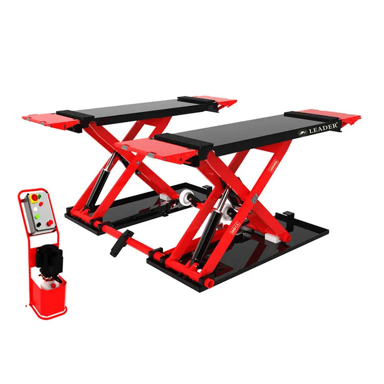 

3.5 Ton Portable Mid Rise Car Scissor Lift For Sale Auto Lift Hoist For Garage Hydraulic Lift