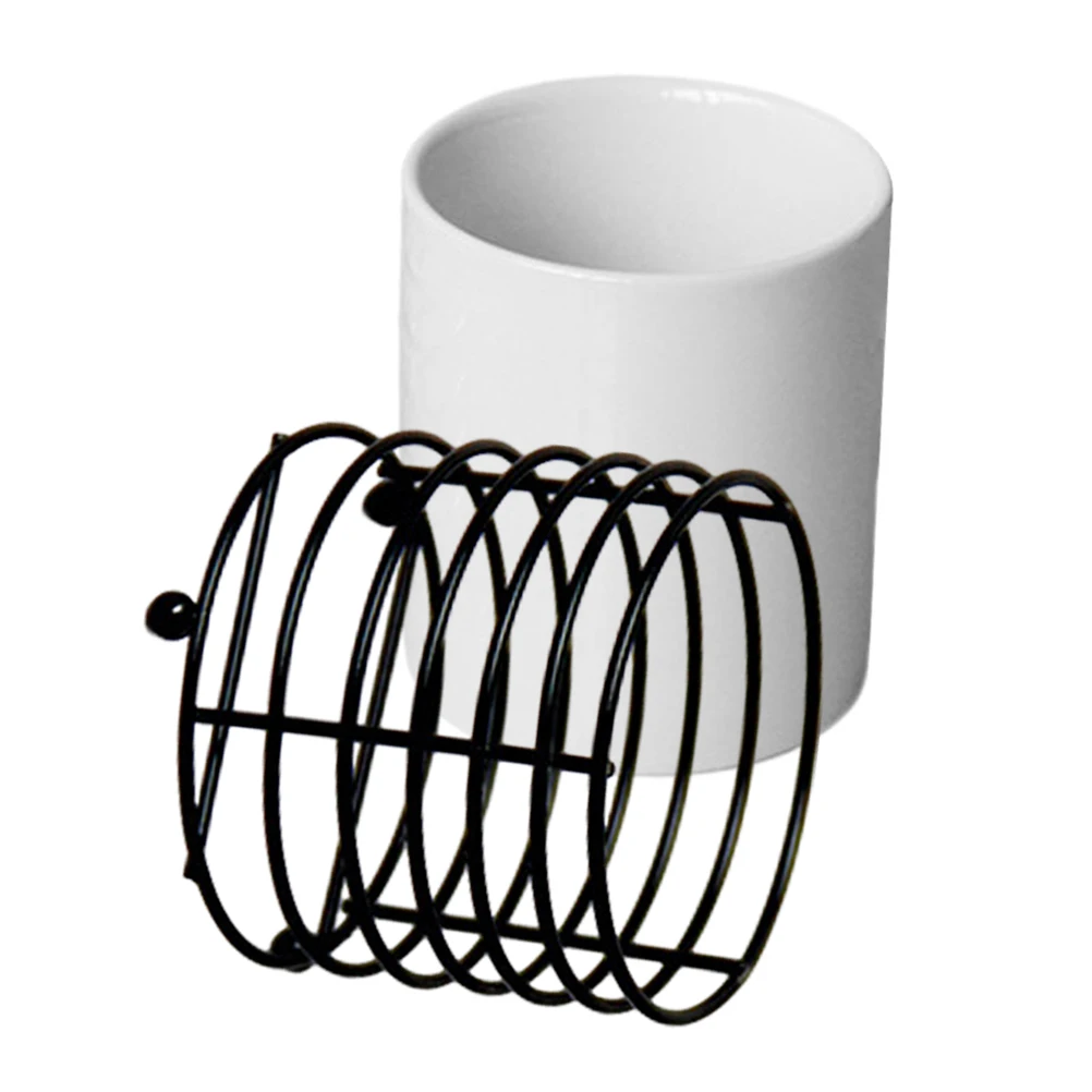 

Ceramic Pen Holder Jewelry Box Brush Storage Container Pencil Cup Organizer for Desk Makeup Stationery Desktop Office