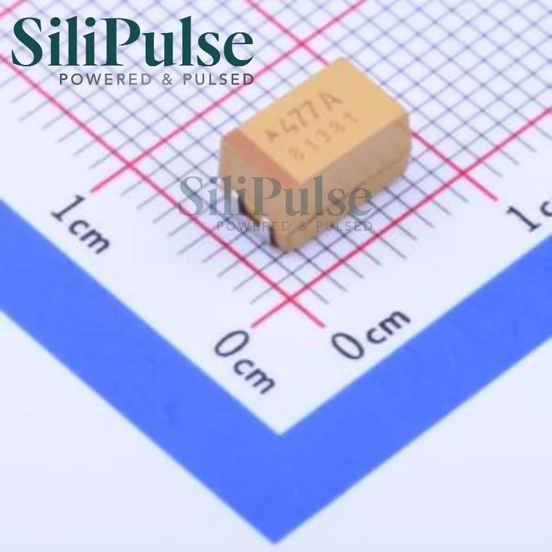 (5-20pcs) TAJE477K010RNJ CASE-E-7343-43(mm) 100% Original In Stock 10V ±10% 470uF 500mΩ@100kHz