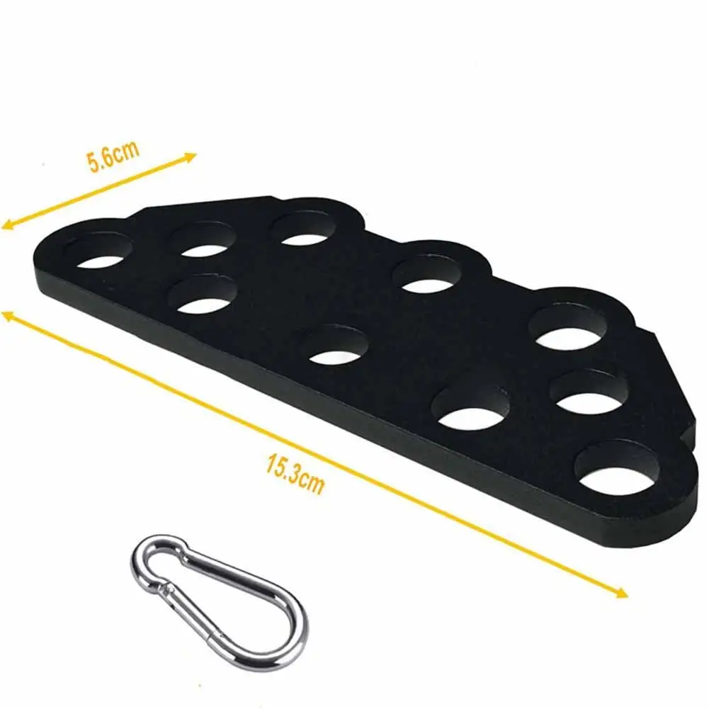 Robust Steel MultiGrip Fitness Spreader Bar Ideal Cable Machine Attachment for Targeting Multiple Muscle Groups