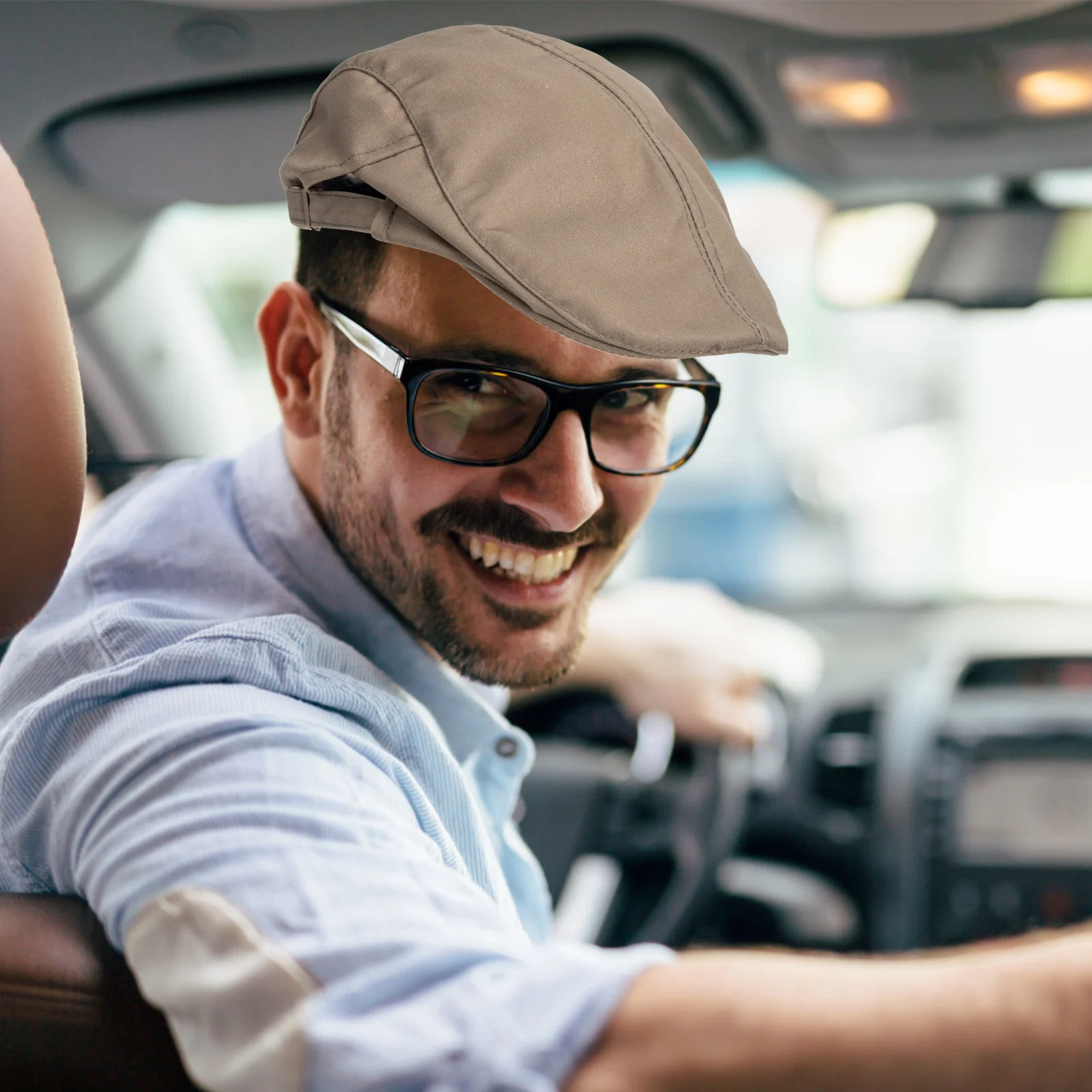 

Chef Hats Kitchen Working Breathable Canvas Restaurant Cap French Unisex Chef Beret Cabbie Flat Hat Waiter Beret Hat Practical