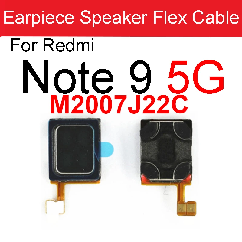 Earpiece Ear Sound Top Speaker Receiver For Xiaomi Redmi Note 9 10 Pro Max 4G 5G Note 9s 9T 10T Earpiece Speaker Repair Parts image 3