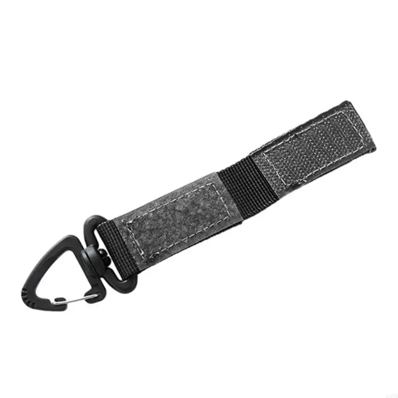 3 Pcs Tactically Nylon Webbing Buckle Backpack Hanging Buckle Keychain Belt Clip 