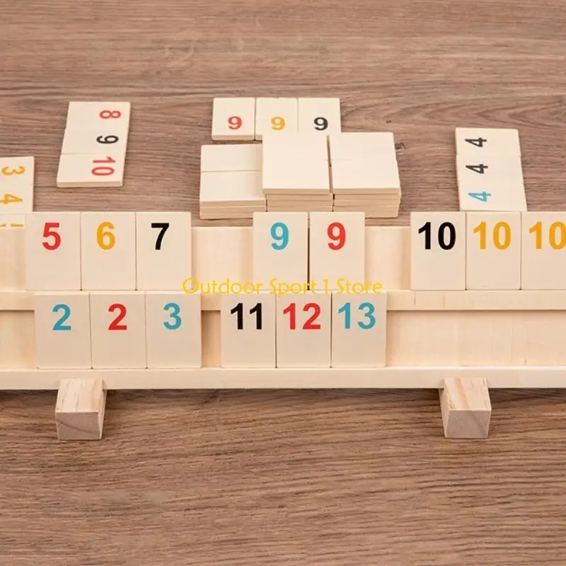 

A0KA Rummy Cube Game Size размер Rummy Game для семьи взрослых детей, устойчивая
