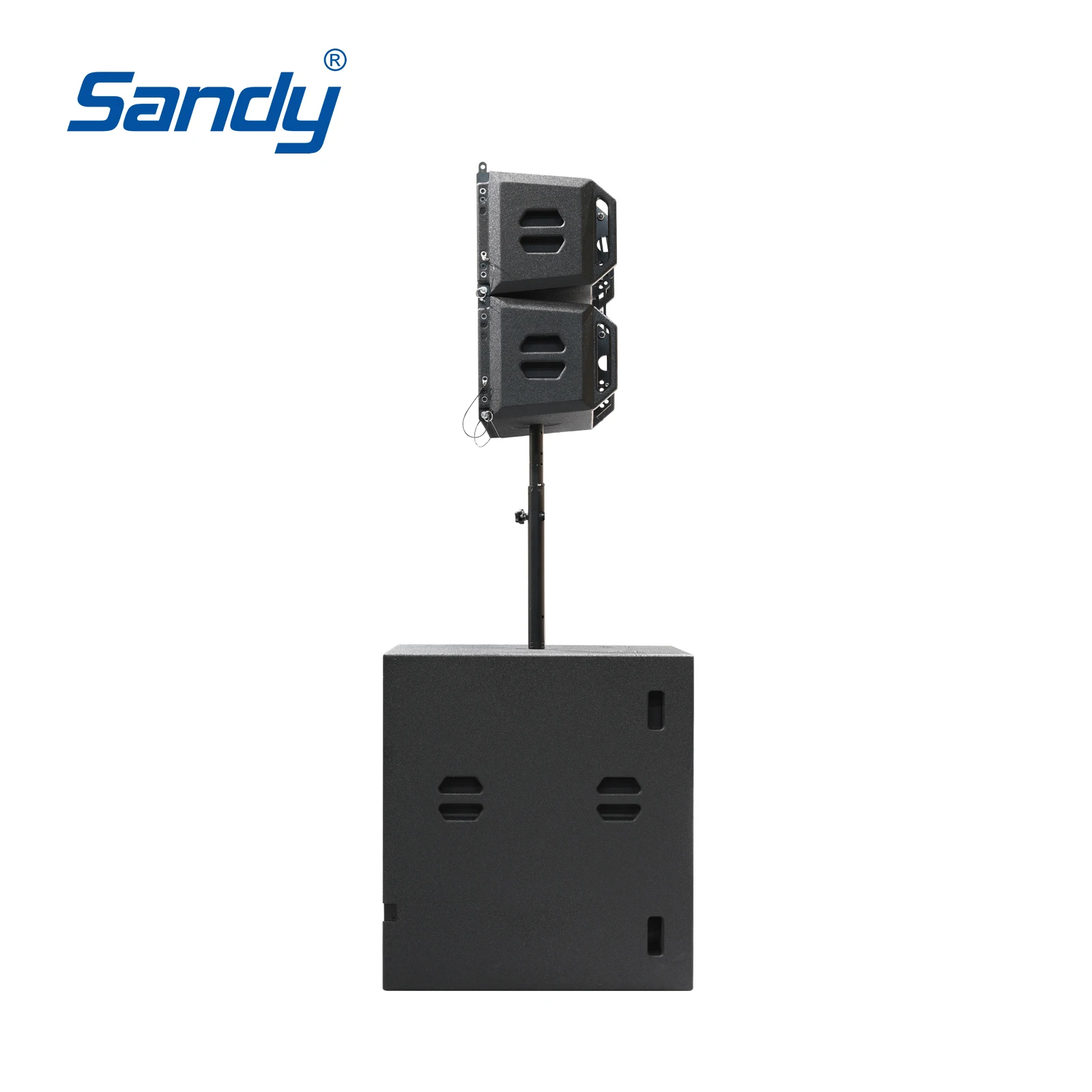 Sandy Audio Line Array MX2.1 Active 10inch Powered Speaker Waterproof Portable Speaker Sound Equipment DJ Speaker