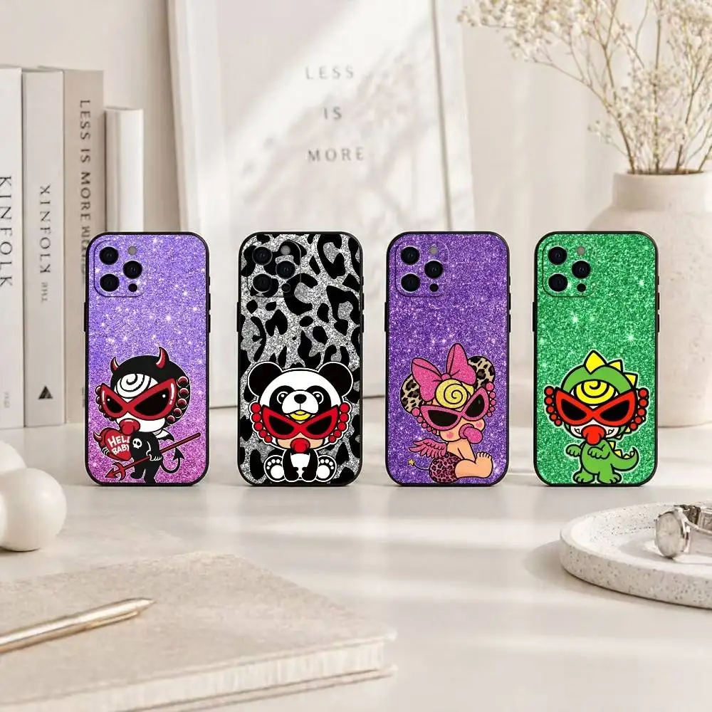 

F-Fashion Hysteric M-Mini Phone Case Silicone Soft For IPhone 17 16 15 14 13 12 11 X XR Plus Pro Max Plus
