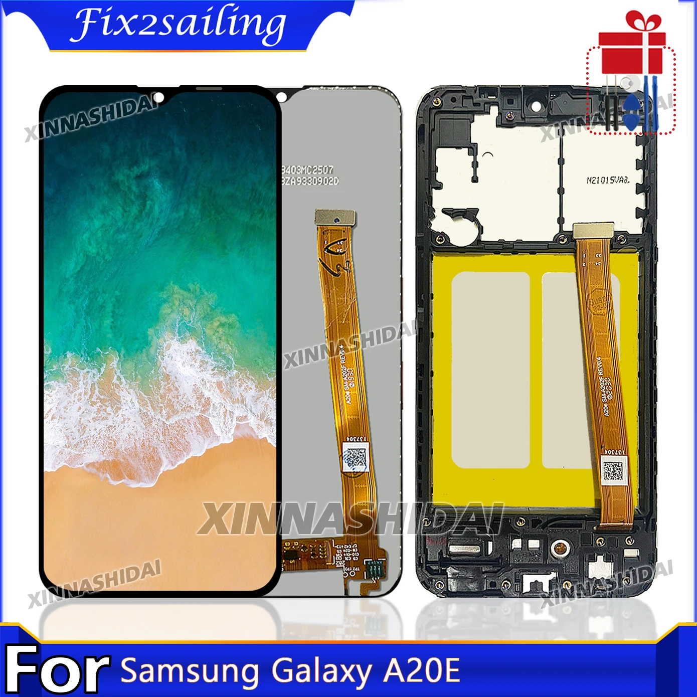 Für Samsung A20E LCD Display mit Touch Screen Digitizer Montage Ersetzen Für SAMSUNG A20E LCD Bildschirm