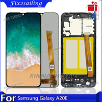 For Samsung A20E  LCD Display with Touch Screen Digitizer Assembly Replace For SAMSUNG A20E LCD Screen