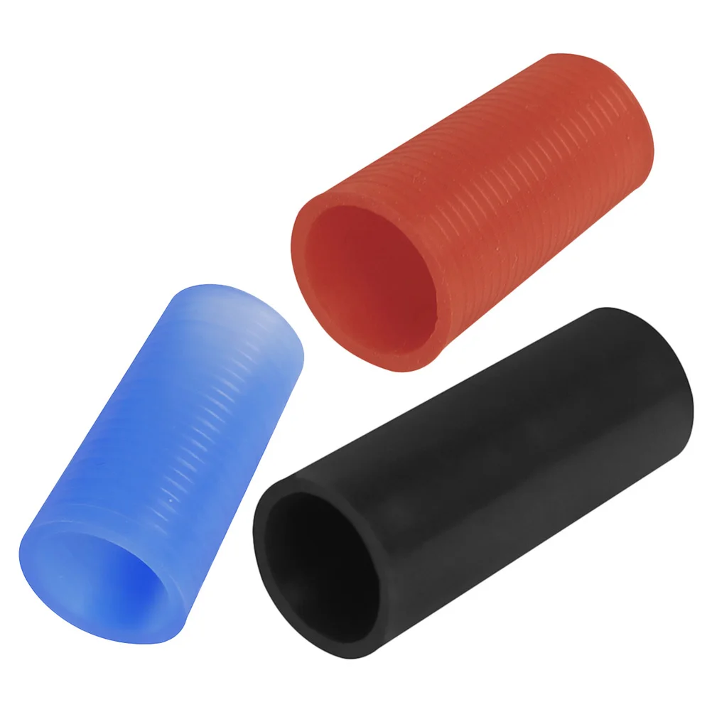 

3Pcs Sax Replacement Part Silicone Neck Sleeve Durable Lightweight Portable Saxophone Accessory Practical Neck Cover