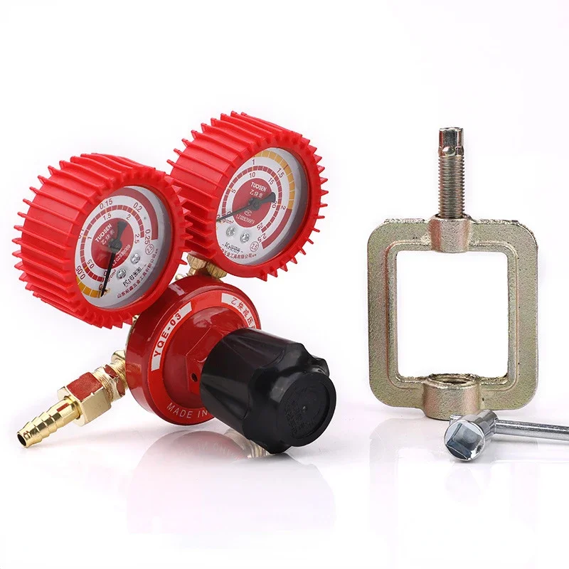 Aluminum alloy acetylene pressure reducing valve Shock resistant corrosion resistant acetylene pressure gauge pressure reducer