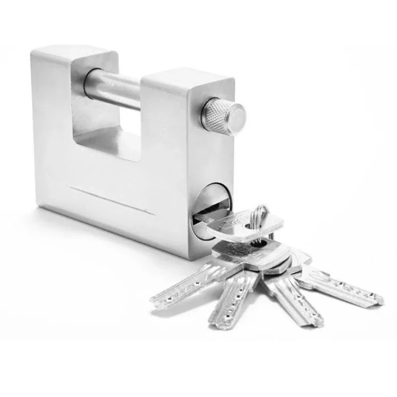 4pcs Heavy Duty Armoured Padlock Security Lock Container Warehouse