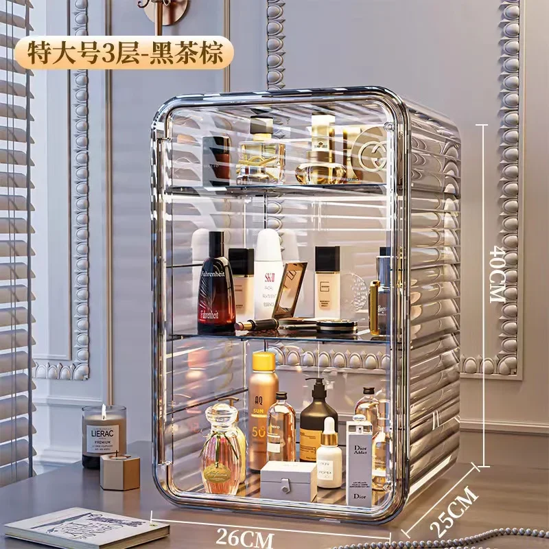 Transparent Cosmetic Box Makeup Jewelry Drawer Multifunctional Organizer 6 Transparent Cosmetic Box Makeup Jewelry Drawer Multifunctional Organizer