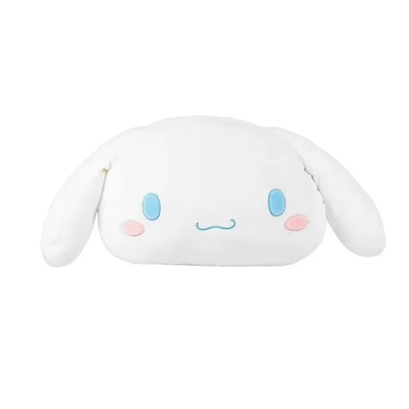 Sanrio anime produtos travesseiro almofada dos desenhos animados kuromi cinnamoroll brinquedos de pelúcia sofá assento decoração para casa escritório nap travesseiro presentes da menina