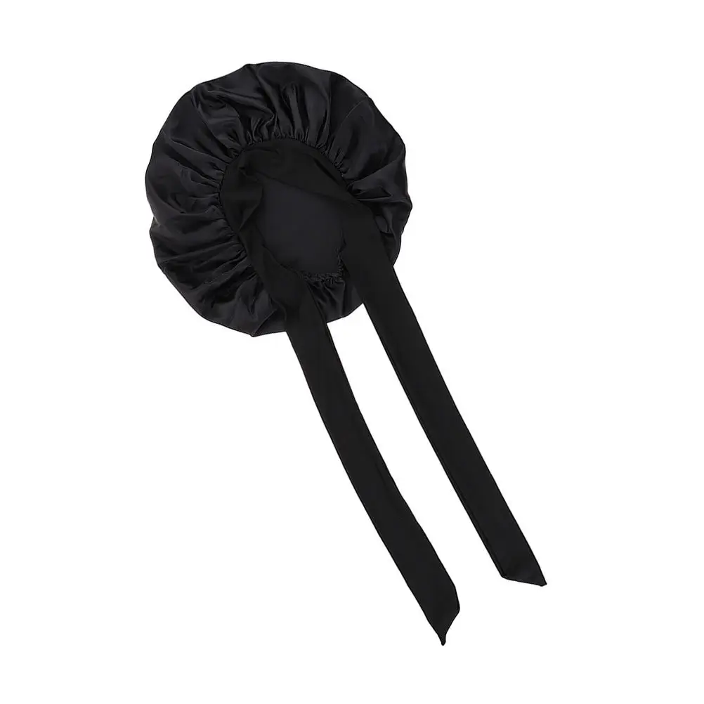 

1 Piece Satin Bonnet for Women Multi-Use Sleeping Hat Soft Comfortable Hair Care Cap Elastic Fit Night Bathing Use