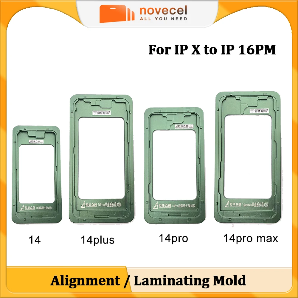 

Novecel 16 Pro Max LCD Alignment Mold for iPhone 15pro 15 14 pro Screen In Frame Glass OCA Position Mould Touch Display Repair